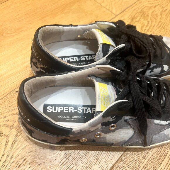 GOLDEN GOOSE - Superstar cloth low trainers - Picture 13 of 15
